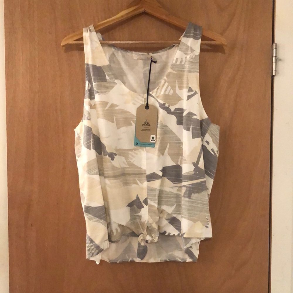 Prana leaf print tank